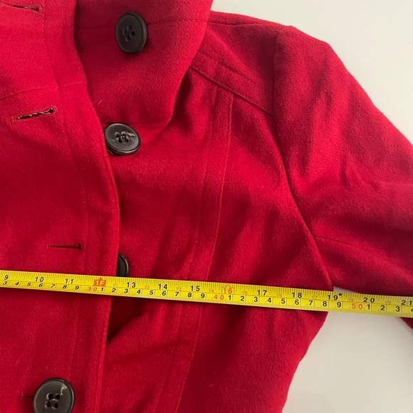 Zara Wool Trench Coat - Picture 8 of 11